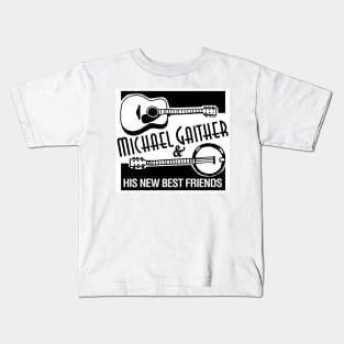 Michael Gaither and His New Best Friends Logo Kids T-Shirt